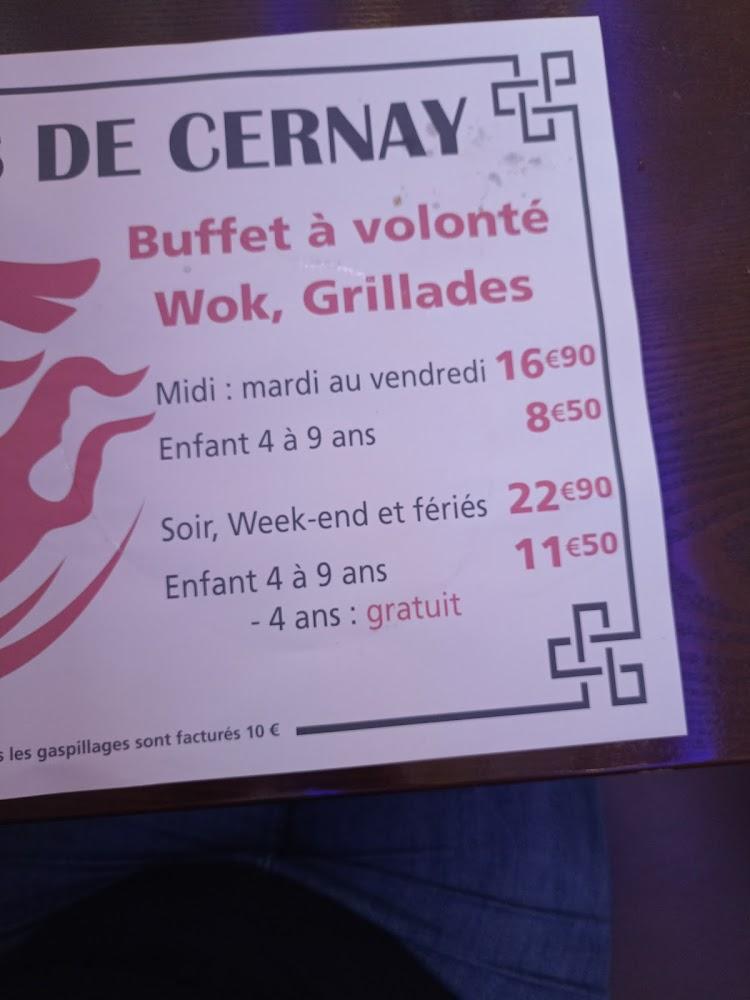 Palais de cernay - Menu Image 1